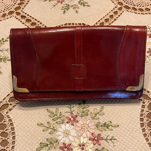 Bags Vintage Valerie Italian Leather Clutch Poshmark